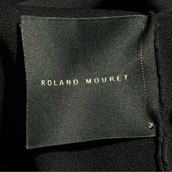 Roland Mouret Black Halterneck Sleeveless Top - Picture 5 of 6